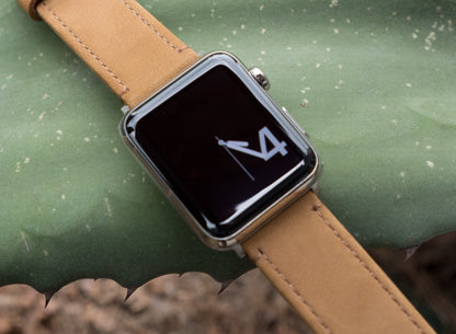 Apple Watch | Gingerbread Leather & Stitching - Barton Watch Bands