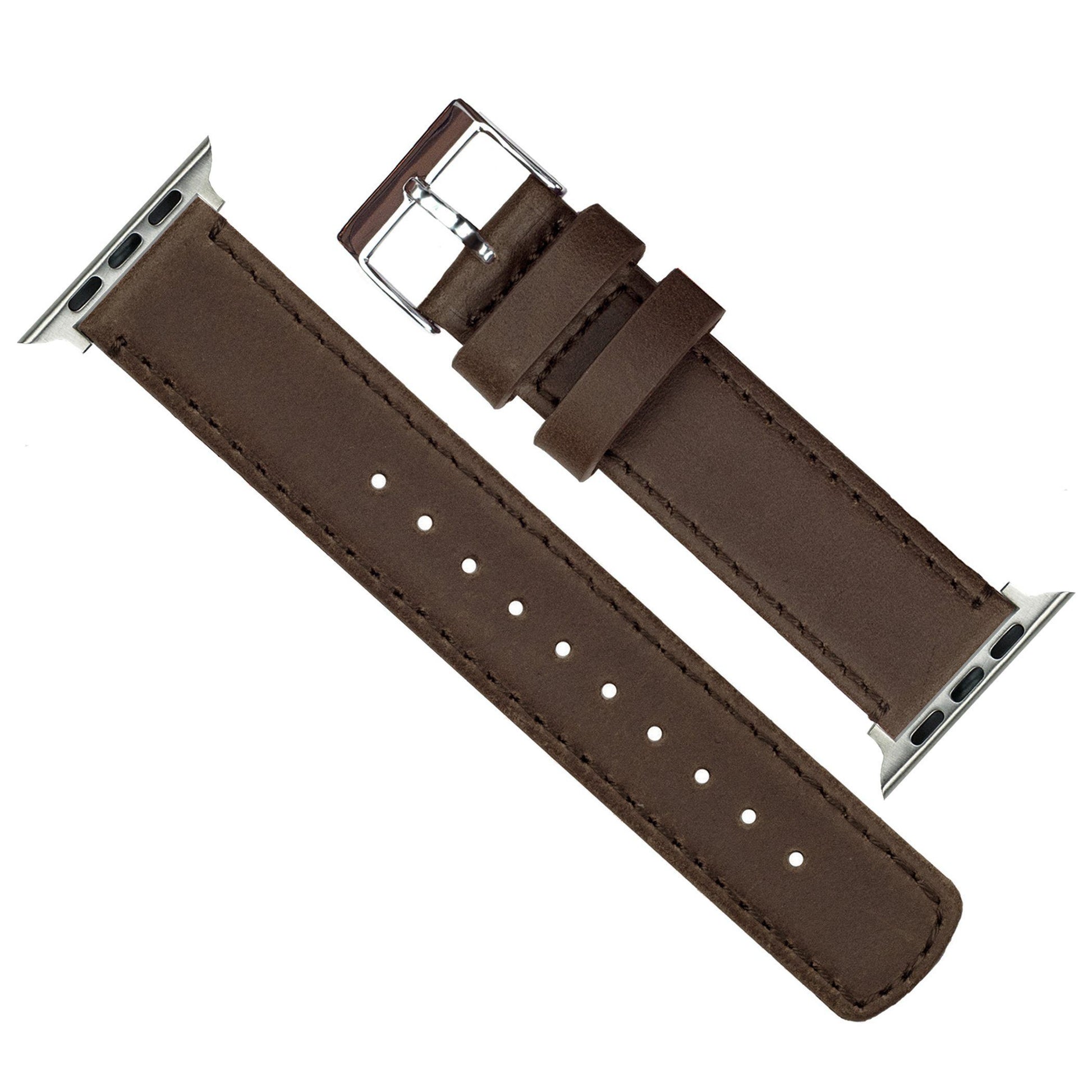 Apple Watch | Saddle Leather & Stitching - Barton Watch Bands