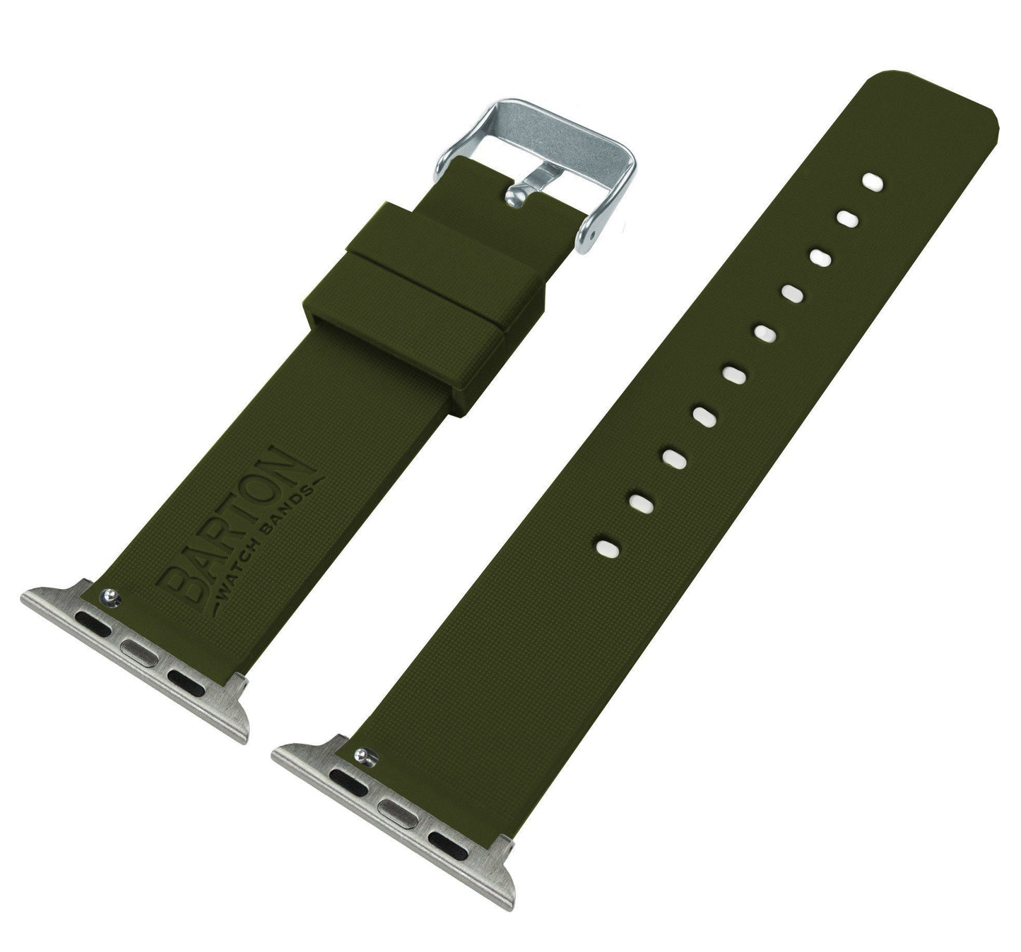 Apple Watch | Silicone | Army Green - Barton Watch Bands