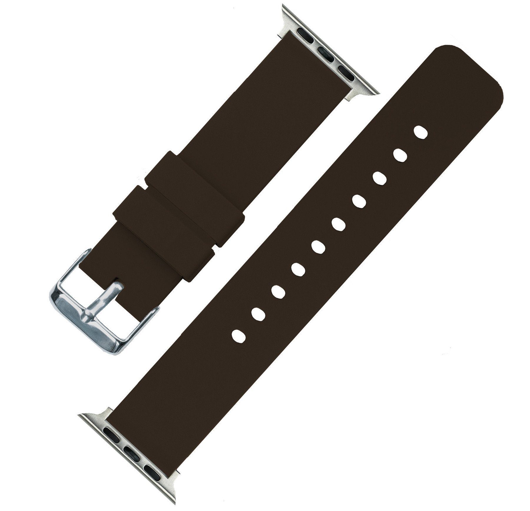 Apple Watch | Silicone |Brown - Barton Watch Bands