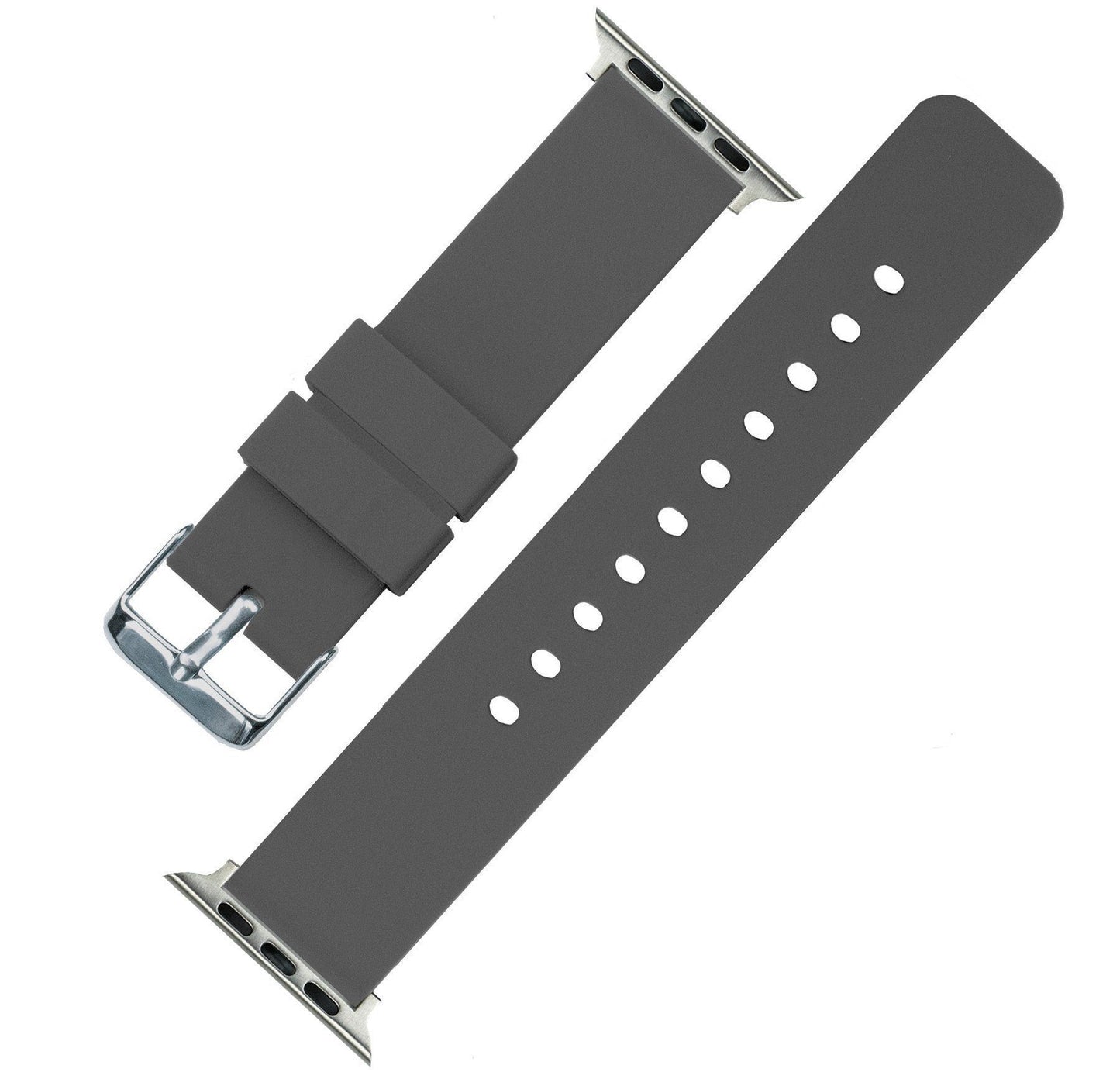 Apple Watch | Silicone | Smokey Grey - Barton Watch Bands