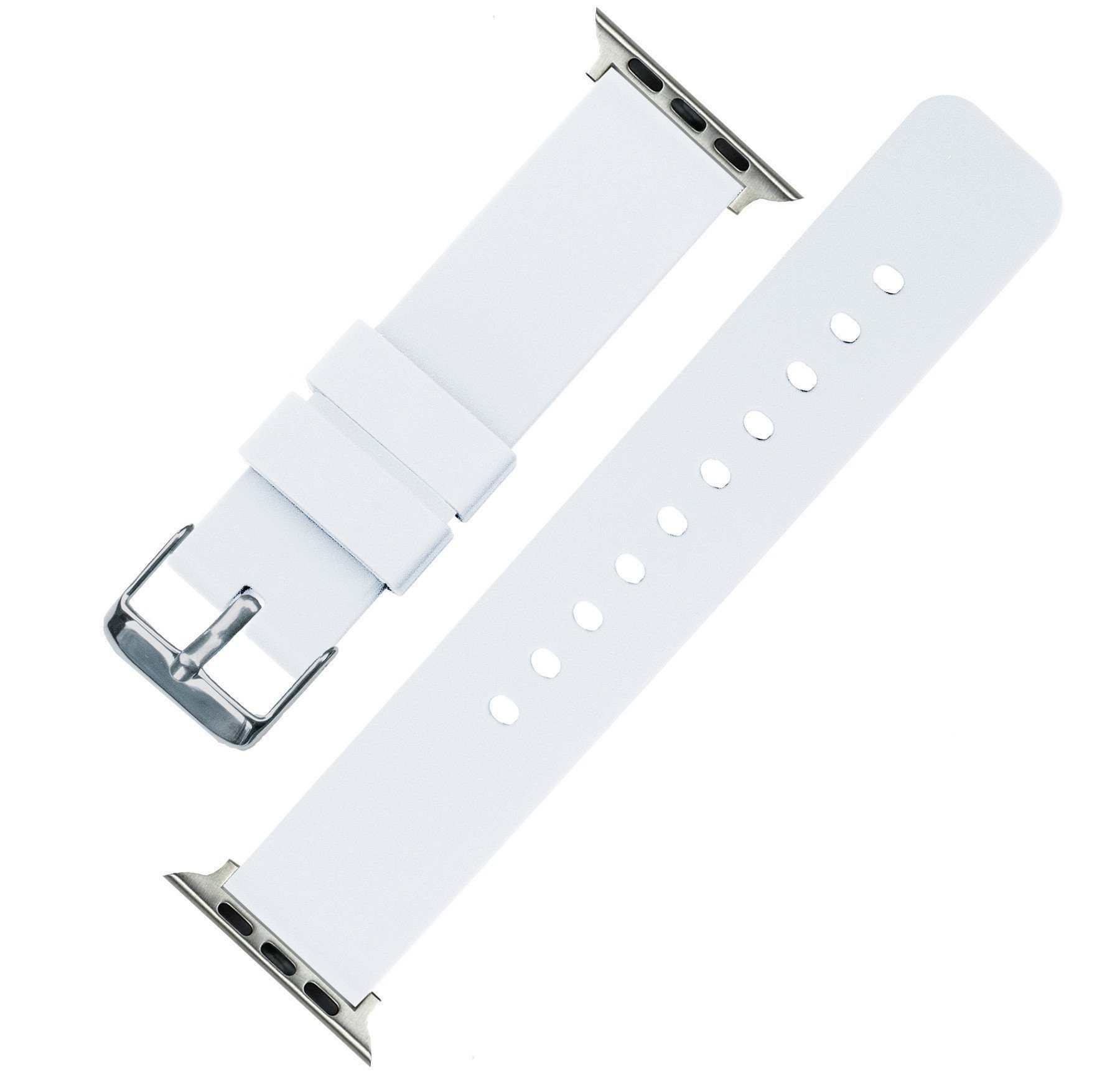 Apple Watch | Silicone | White - Barton Watch Bands