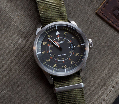 Army Green | Elite Nylon NATO Style - Barton Watch Bands