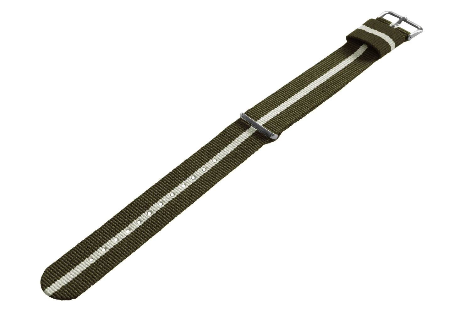 Army Green & Linen | Nylon NATO Style - Barton Watch Bands