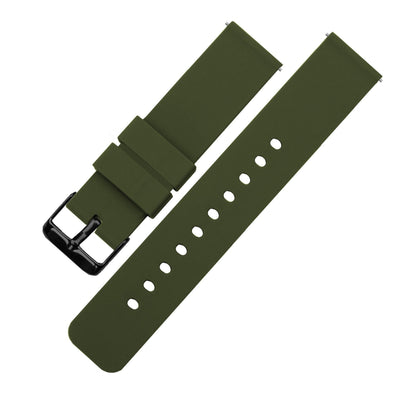 Army Green | Soft Silicone - Barton Watch Bands