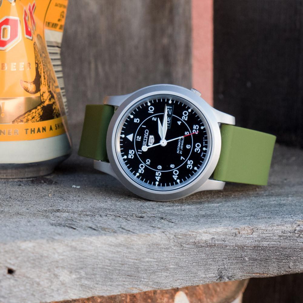 Army Green | Soft Silicone - Barton Watch Bands