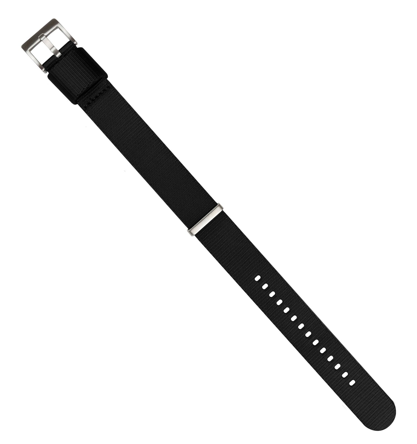 Black | Elite Nylon NATO Style - Barton Watch Bands