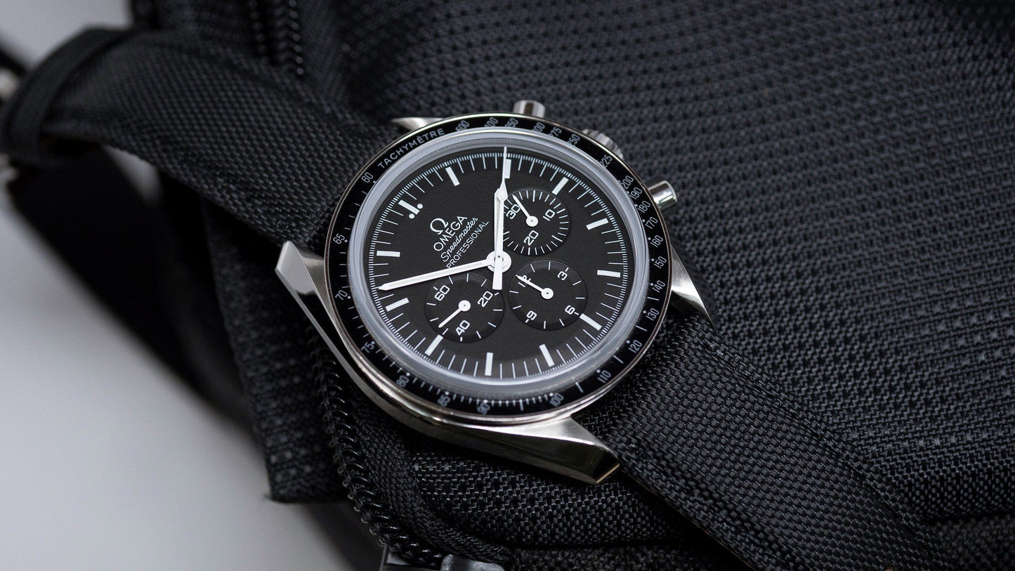 Black | Sailcloth Quick Release - Barton Watch Bands