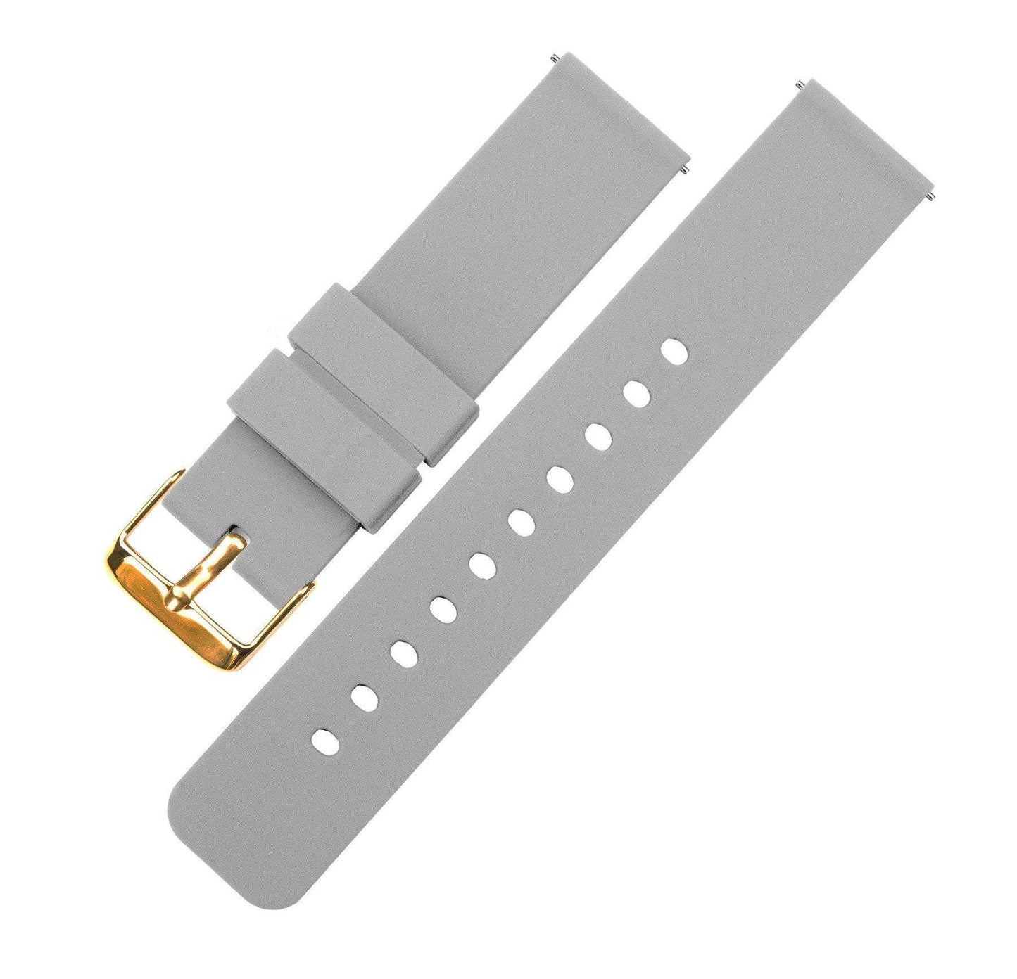 Cool Grey | Soft Silicone - Barton Watch Bands