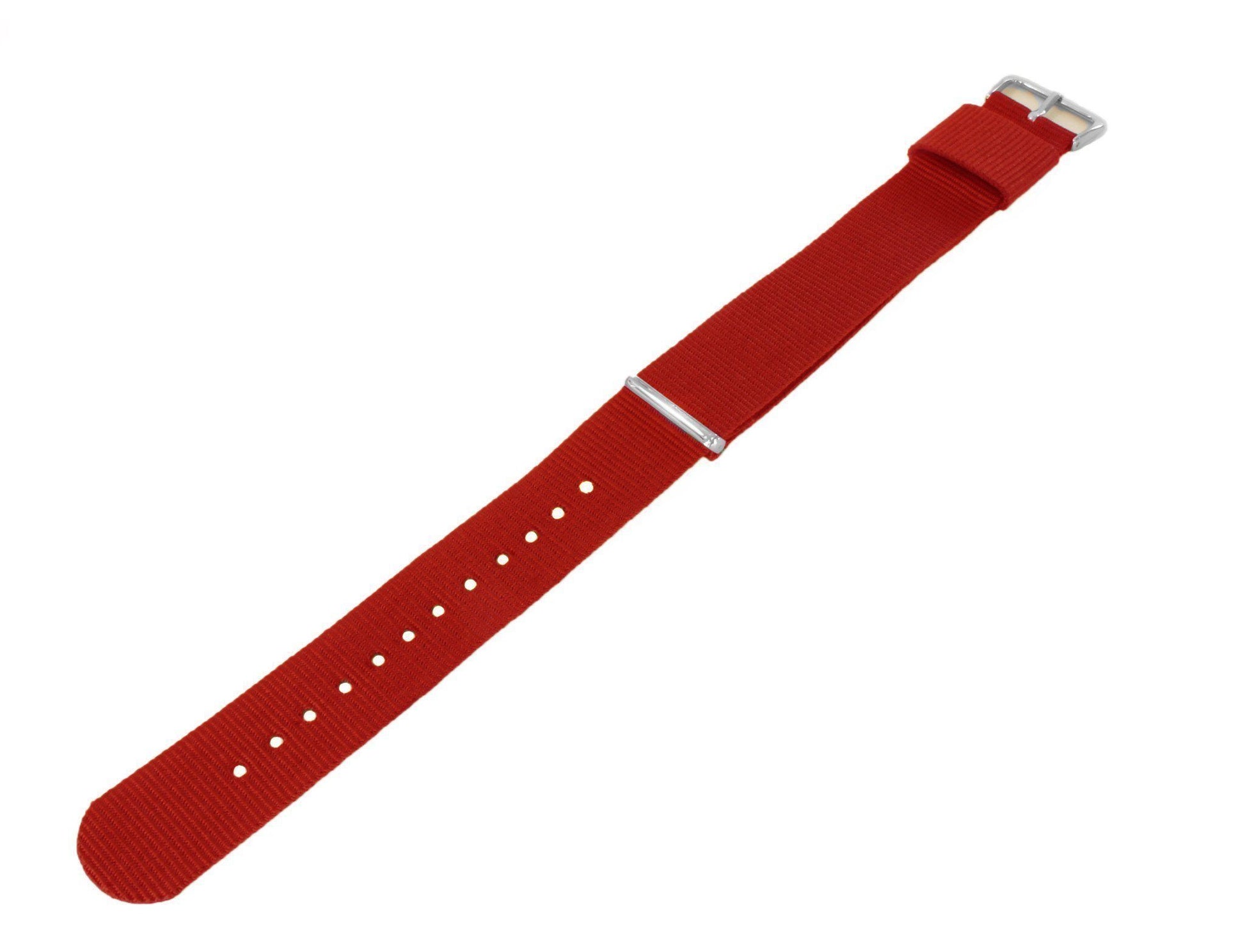 Red Monogram Luxury Watch Band