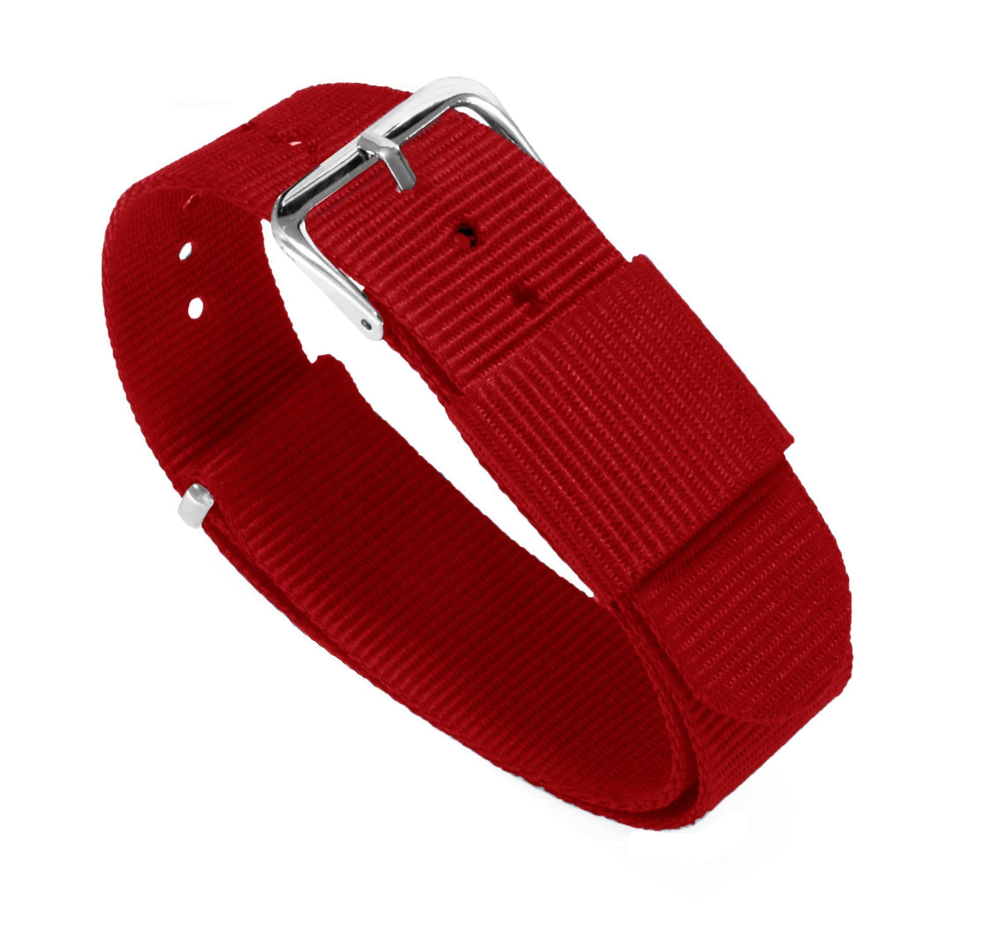 Crimson Red | Nylon NATO Style - Barton Watch Bands