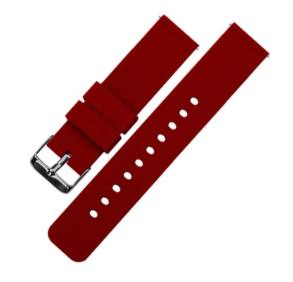 Crimson Red | Soft Silicone - Barton Watch Bands