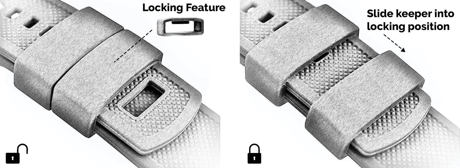 Fossil Gen 5 | Elite Silicone | Khaki Tan Top / Black Bottom - Barton Watch Bands