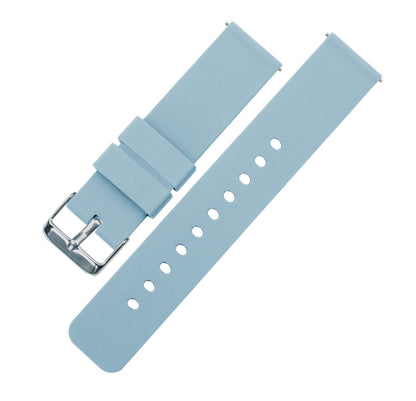 Fossil Gen 5  | Silicone | Soft Blue - Barton Watch Bands