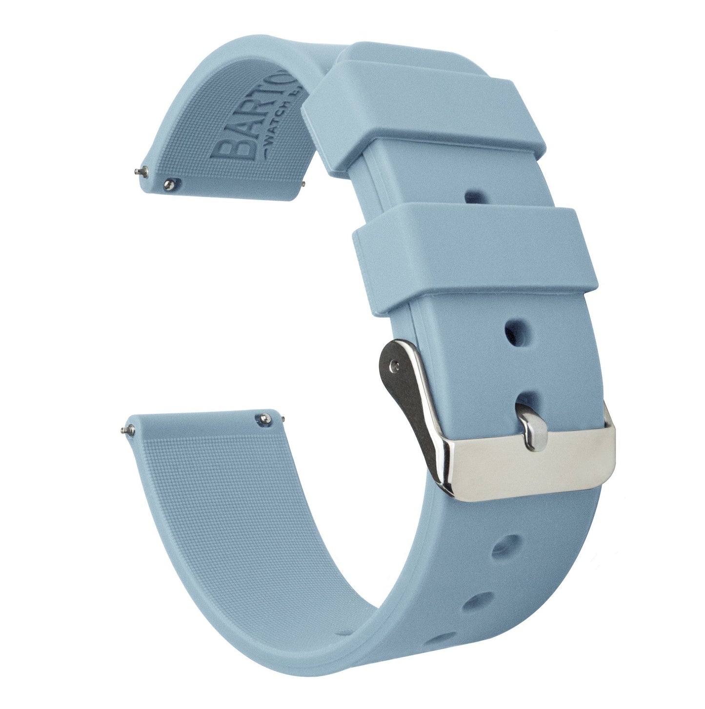 Fossil Q | Silicone | Soft Blue - Barton Watch Bands
