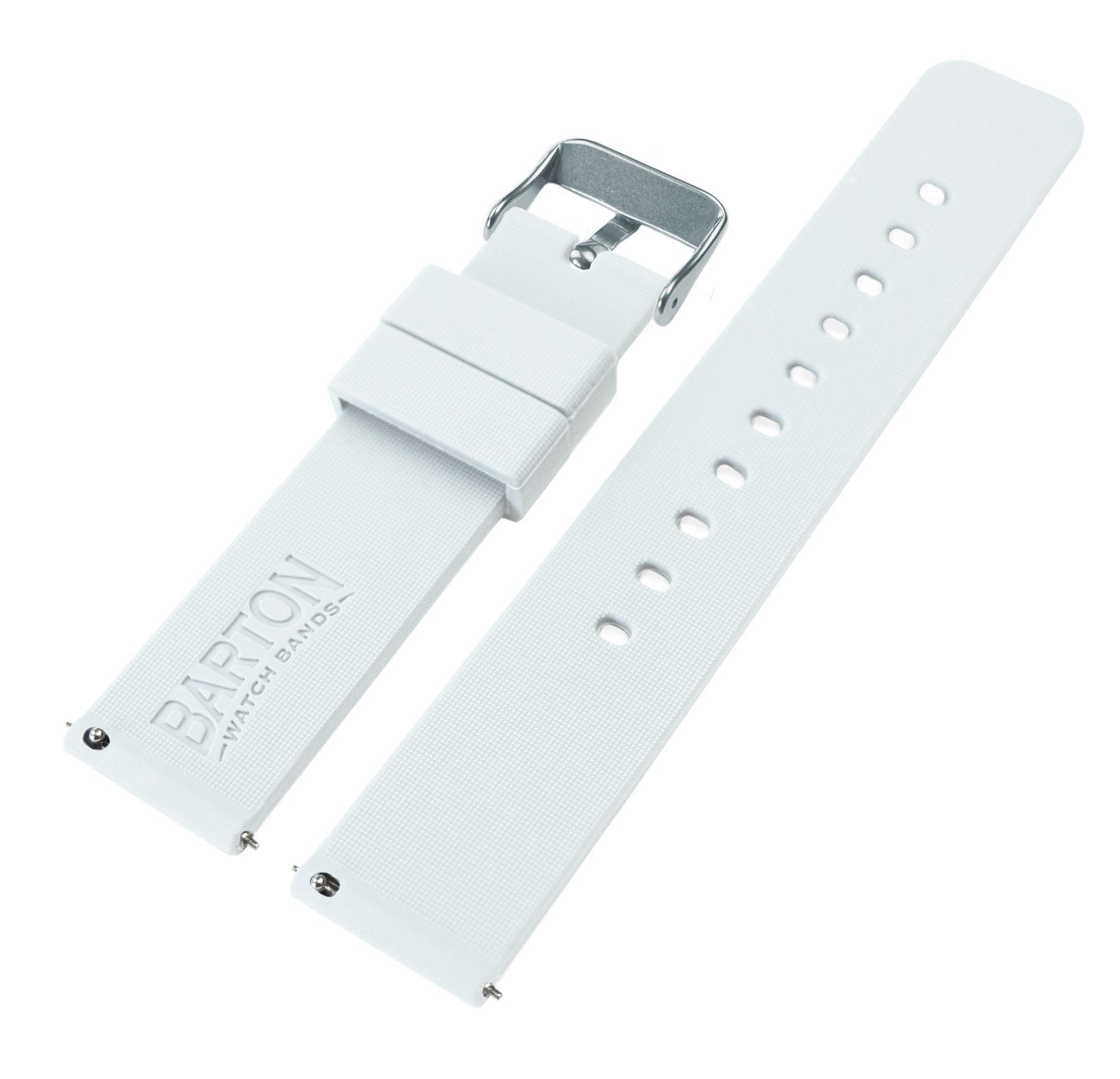 Fossil Q | Silicone | White - Barton Watch Bands
