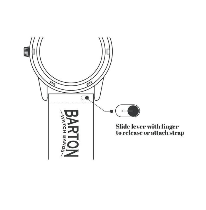 Gear S2 Classic | Elite Silicone | Black - Barton Watch Bands