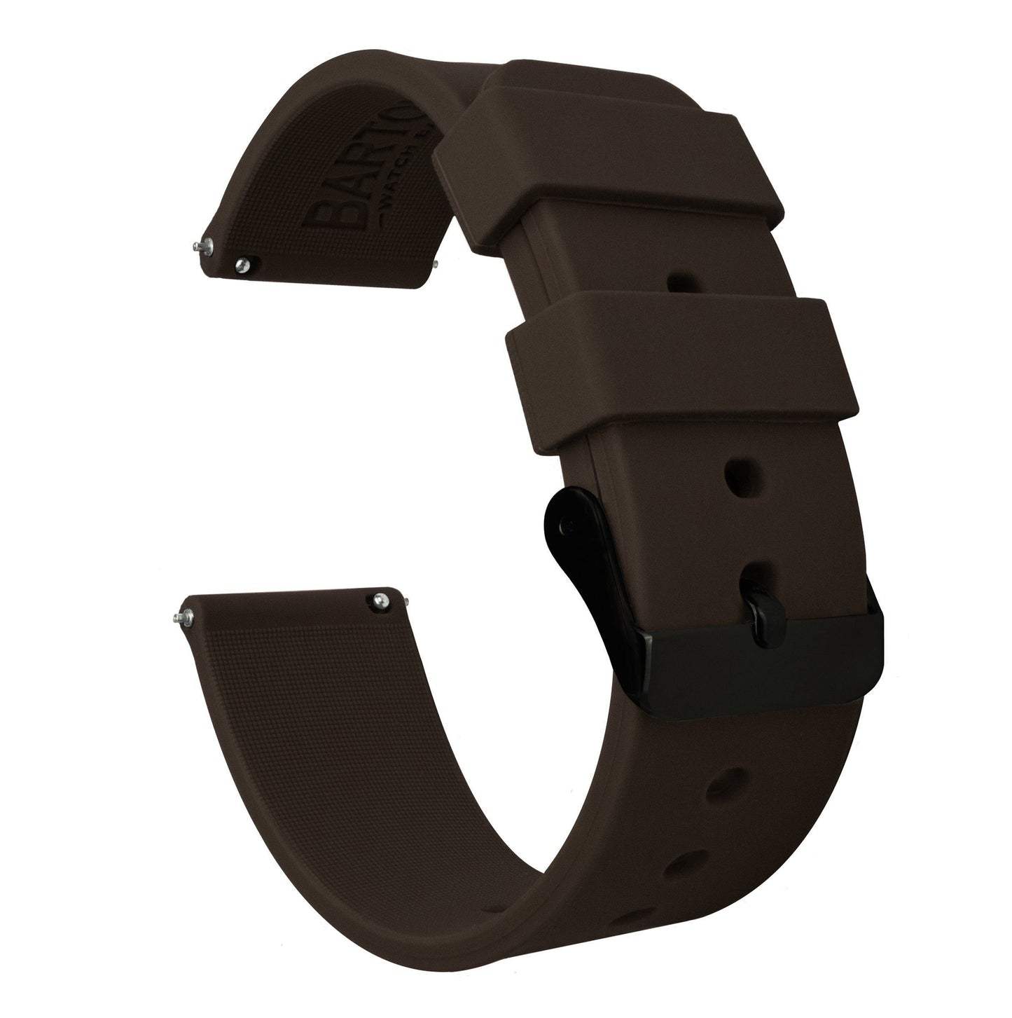 Gear S2 Classic | Silicone | Chocolate Brown - Barton Watch Bands