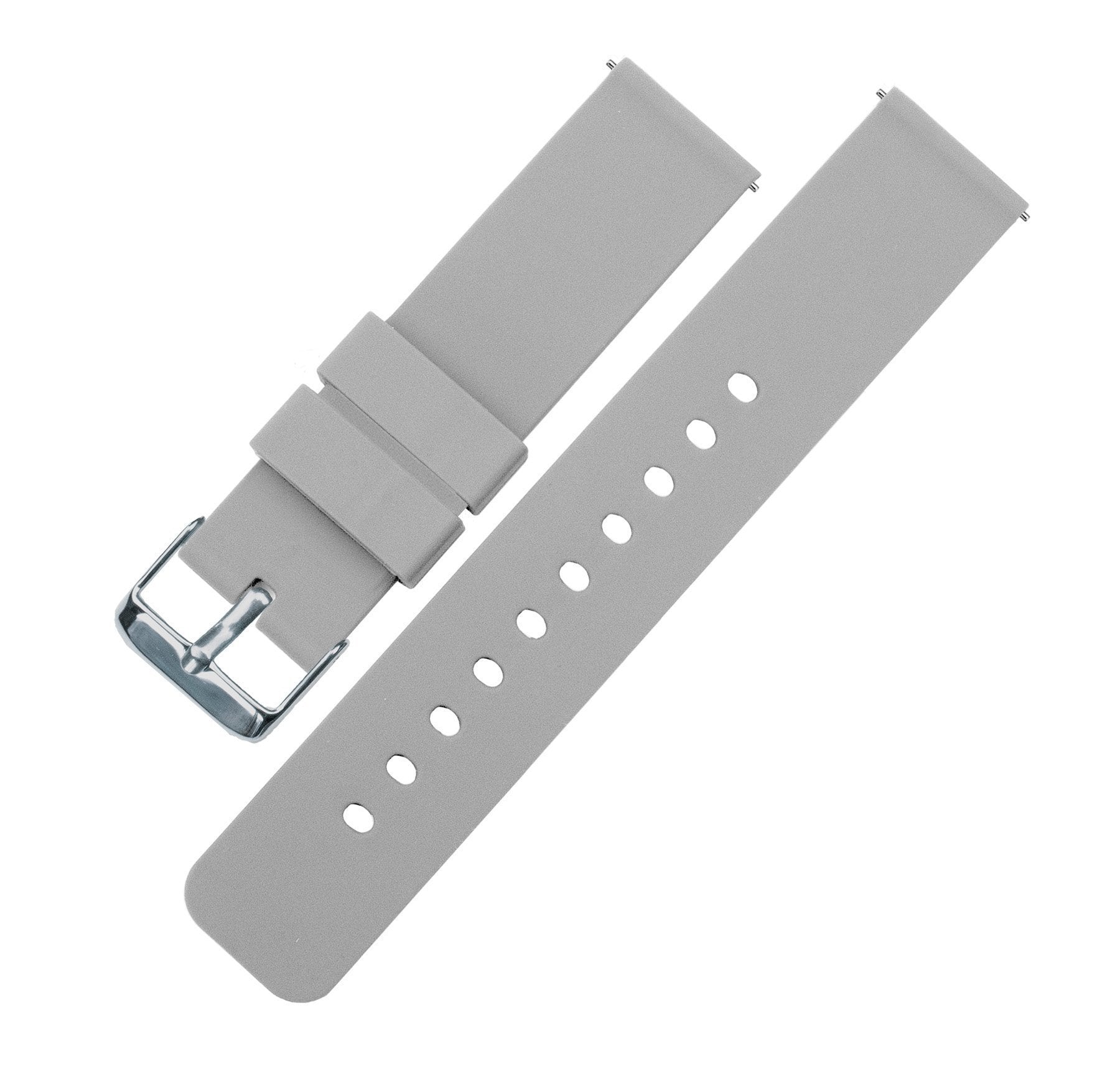 Gear S2 Classic  | Silicone | Cool Grey - Barton Watch Bands