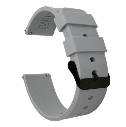 Gear S2 Classic  | Silicone | Cool Grey - Barton Watch Bands