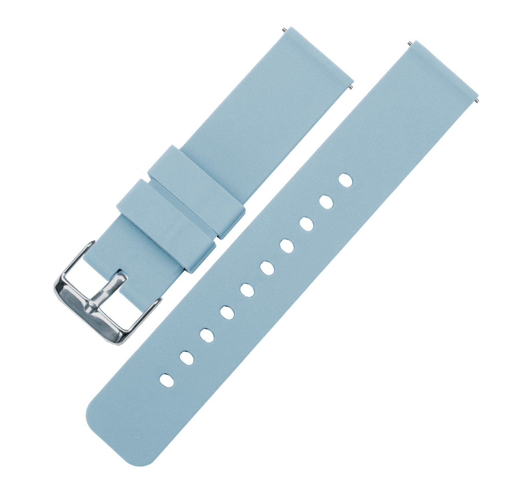 Gear S3 Classic & Frontier  | Silicone | Soft Blue - Barton Watch Bands