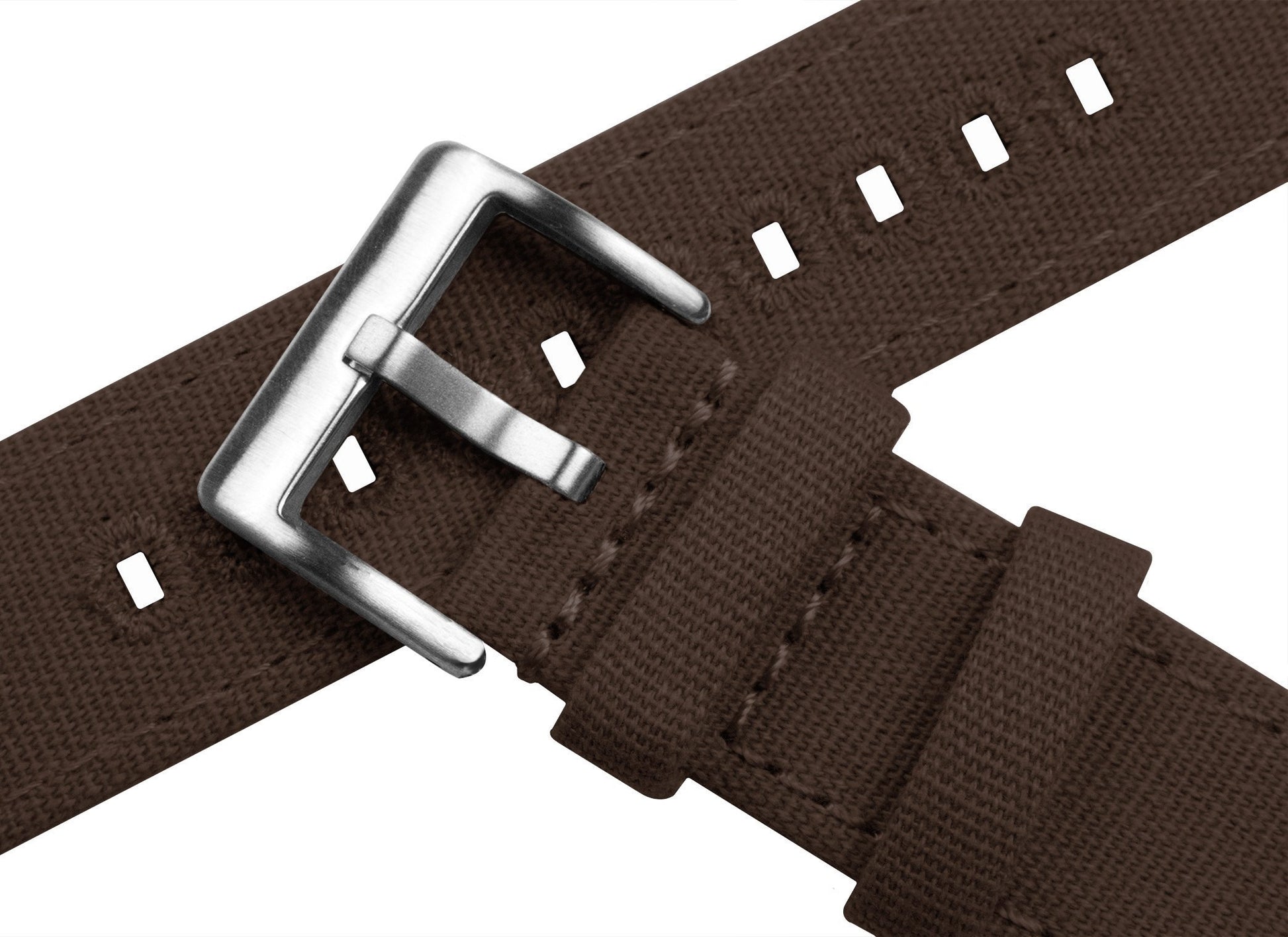 Gear Sport | Chocolate Brown Canvas - Barton Watch Bands