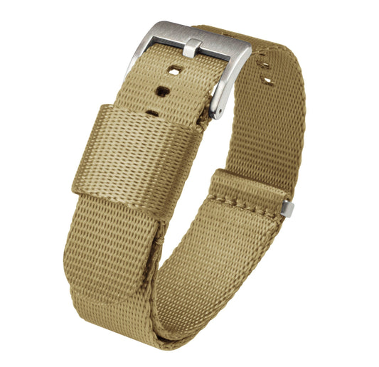 Khaki Tan | Elite Nylon NATO Style - Barton Watch Bands