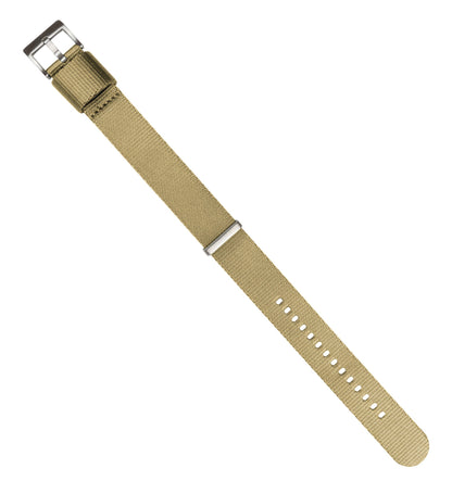 Khaki Tan | Elite Nylon NATO® style - Barton Watch Bands