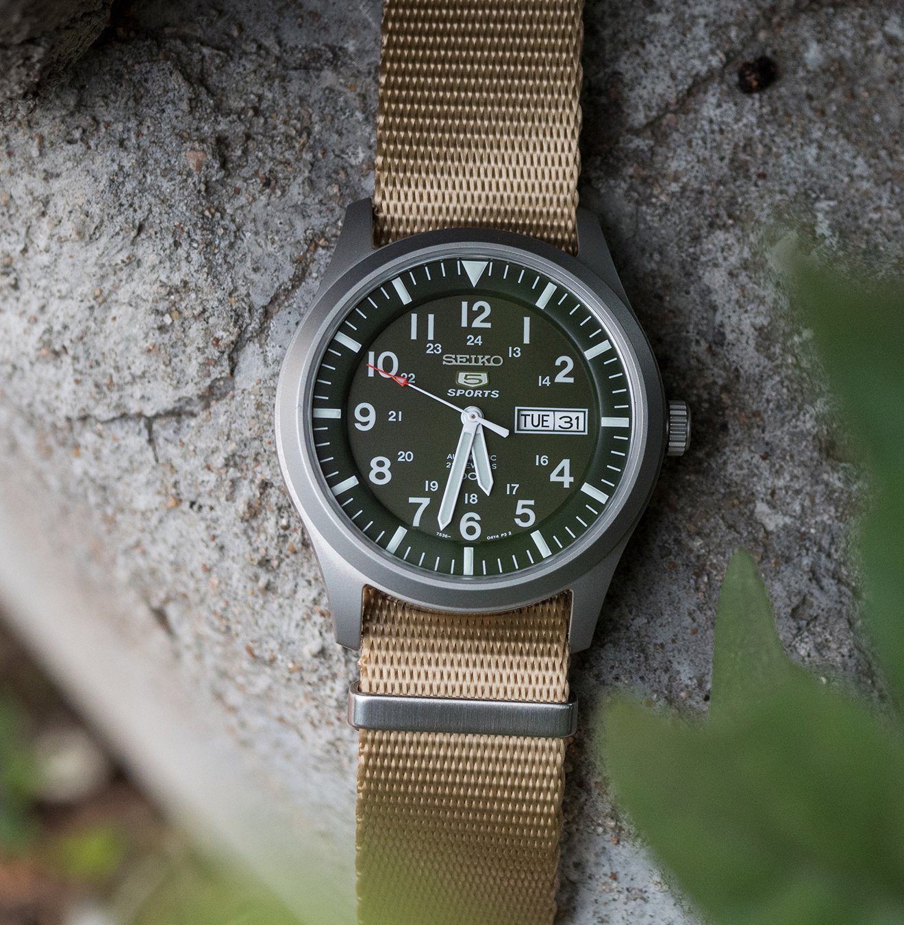 Khaki Tan | Elite Nylon NATO® style - Barton Watch Bands