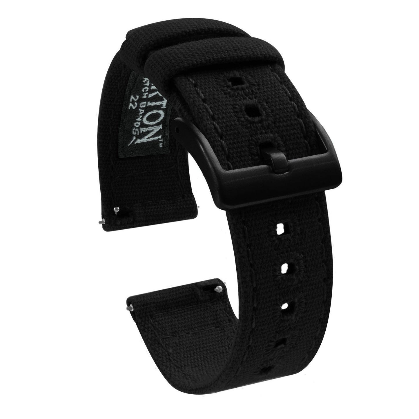 Mobvoi TicWatch | Black Canvas - Barton Watch Bands