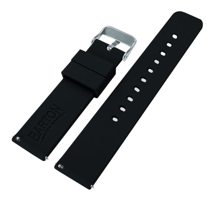 Mobvoi TicWatch | Silicone | Black - Barton Watch Bands