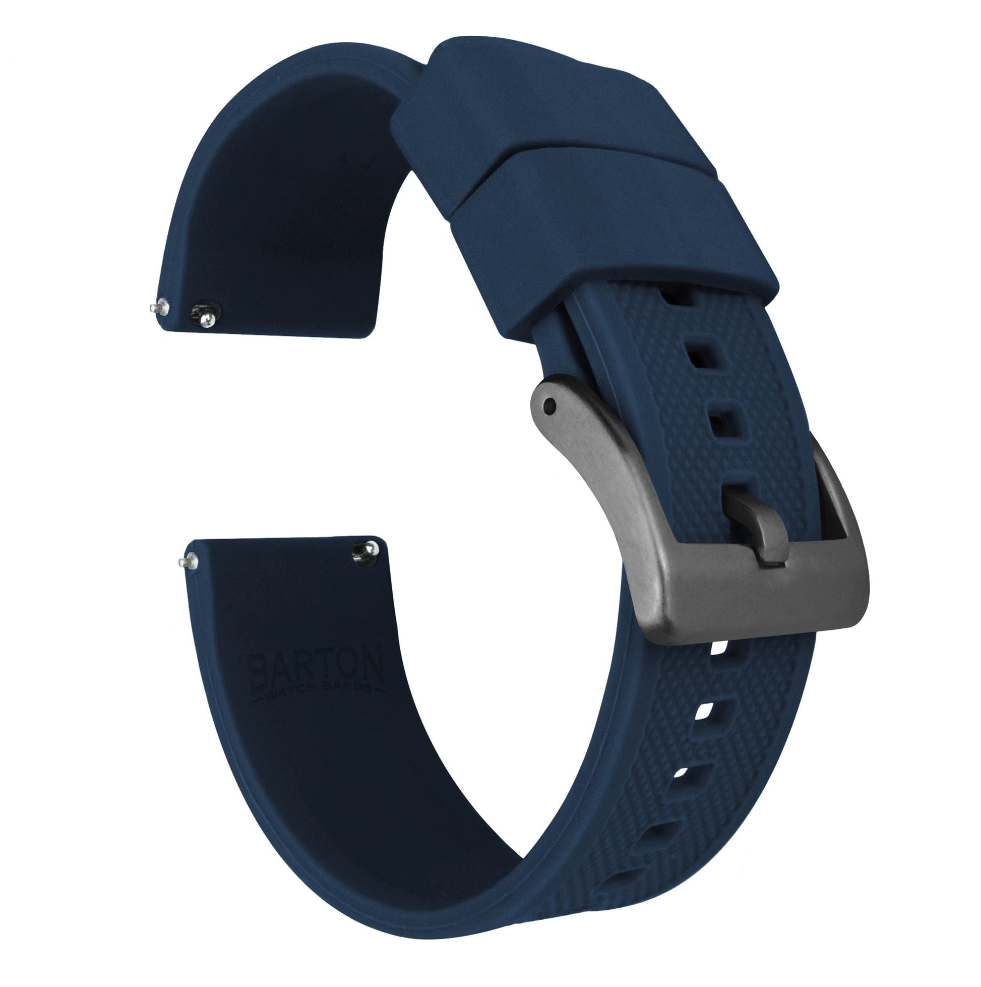 Navy Blue | Elite Silicone - Barton Watch Bands