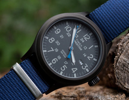 Navy Blue | Elite Nylon NATO Style - Barton Watch Bands