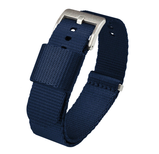 Navy Blue | Elite Nylon NATO Style - Barton Watch Bands