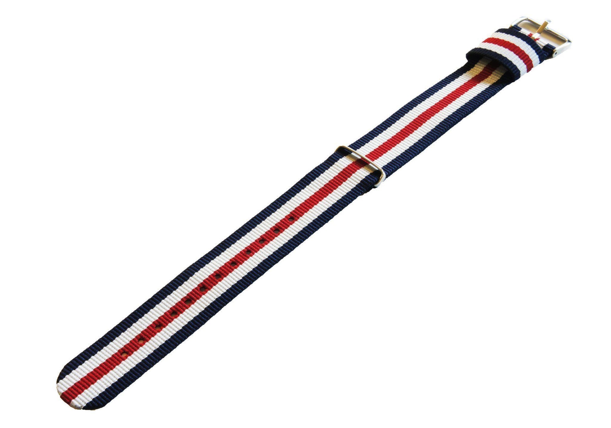 Navy, Crimson & Ivory | Nylon NATO® style - Barton Watch Bands