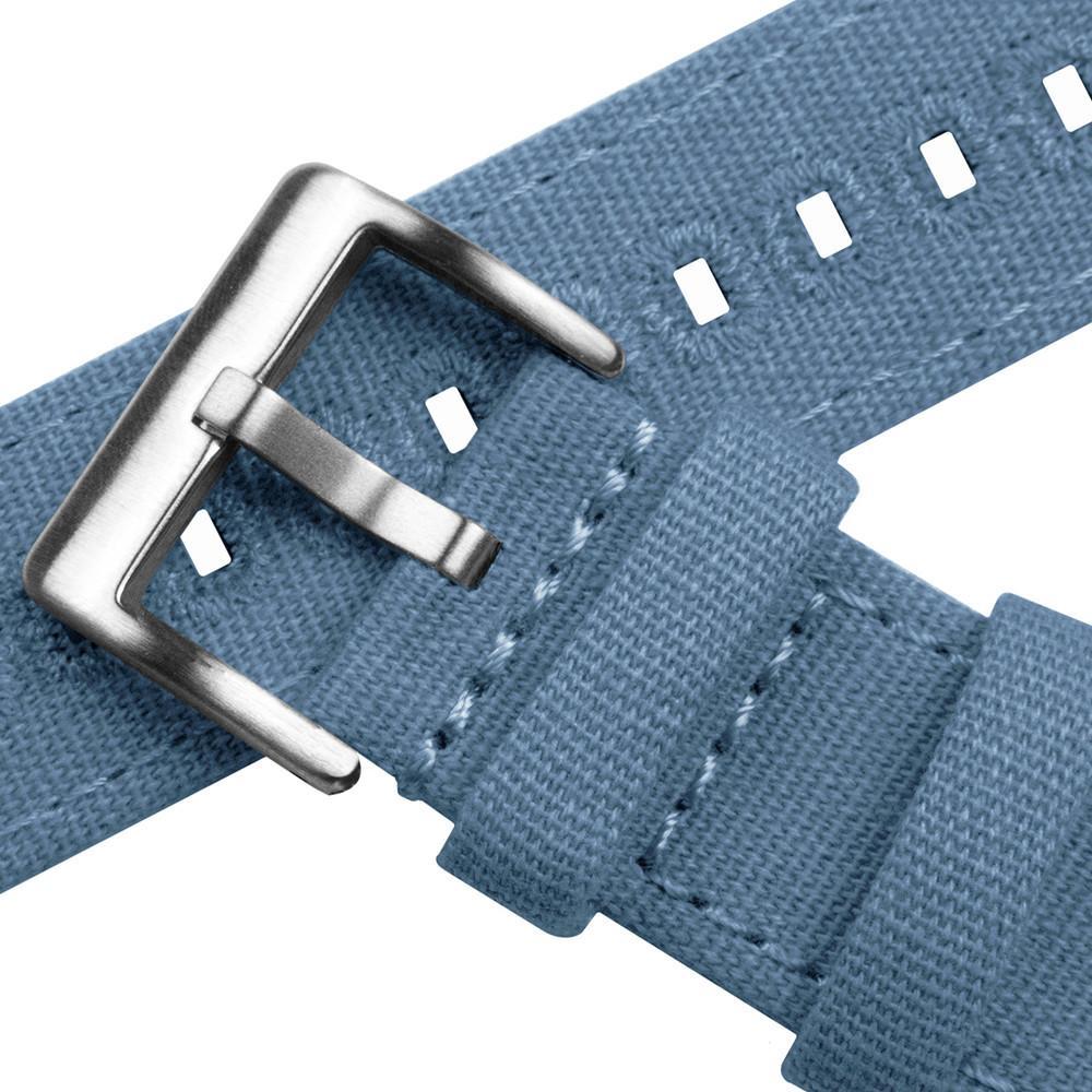 Pebble Smart Watches  | Nantucket Blue Canvas - Barton Watch Bands