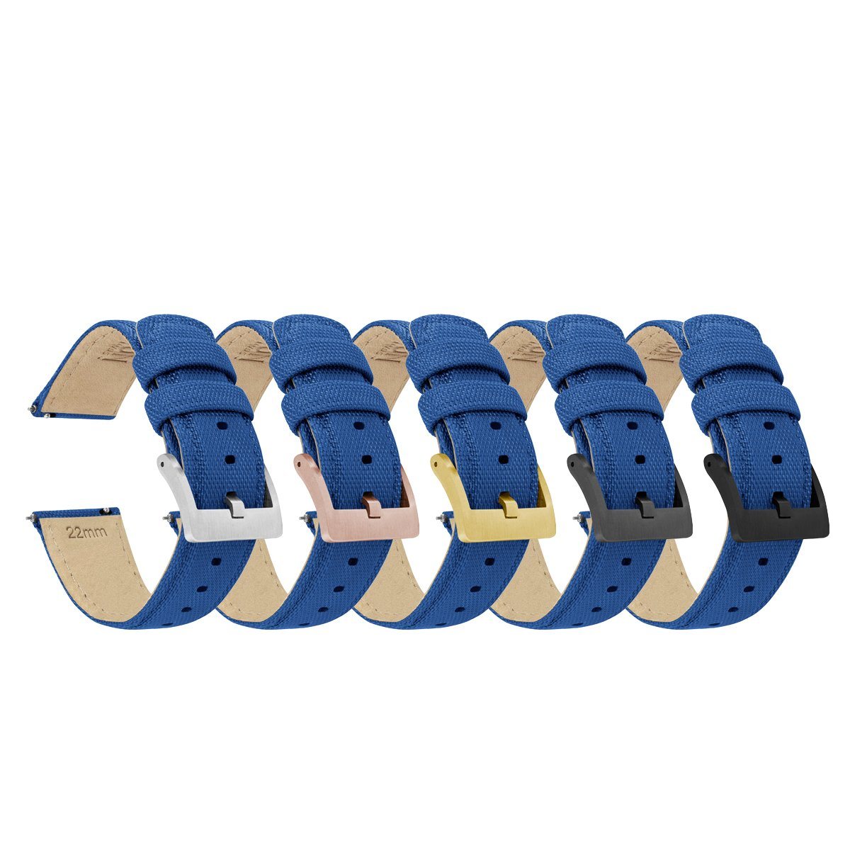 Royal Blue | Sailcloth Quick Release - Barton Watch Bands