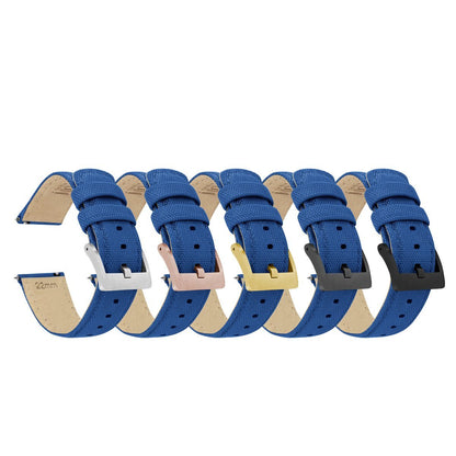 Royal Blue | Sailcloth Quick Release - Barton Watch Bands