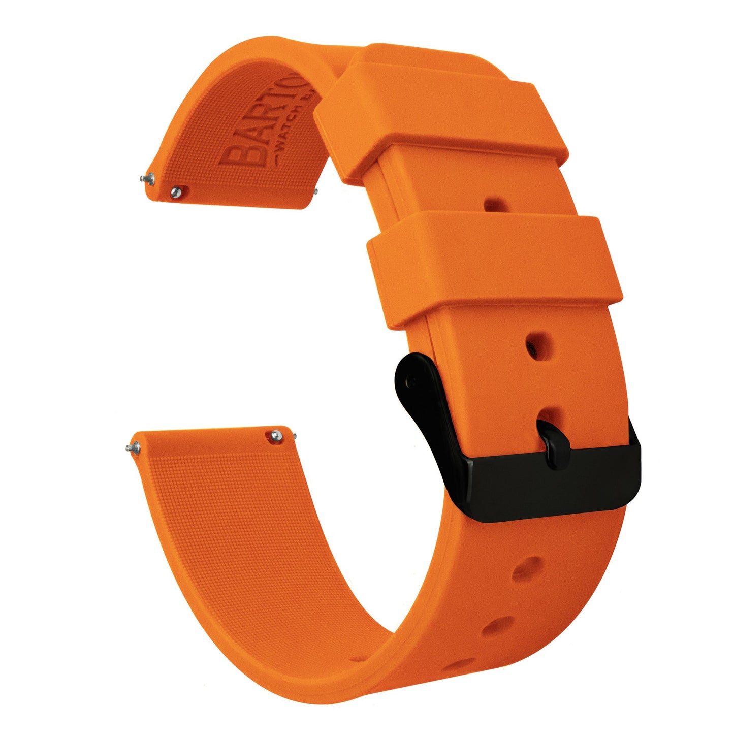 Samsung Galaxy Watch Active 2  | Silicone | Pumpkin Orange - Barton Watch Bands