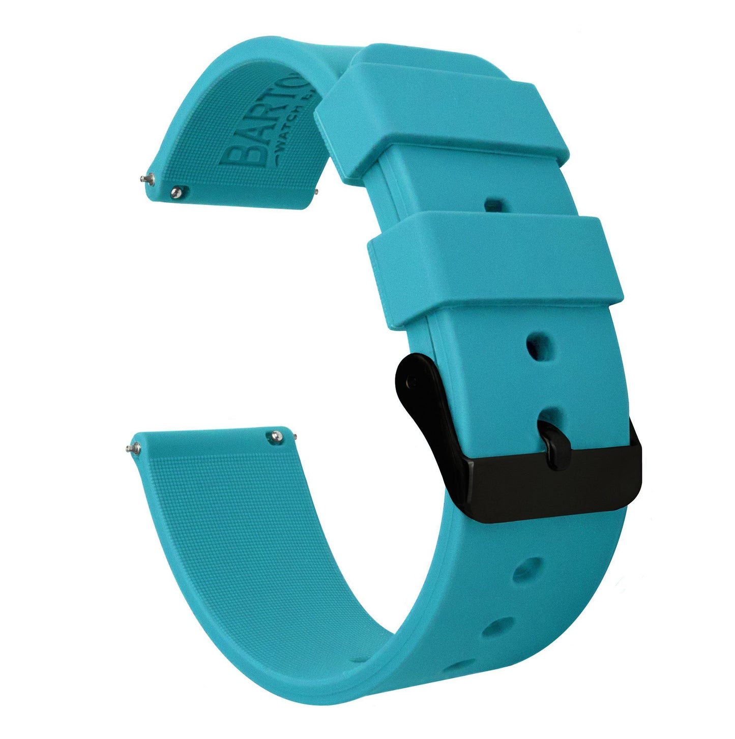 Samsung Galaxy Watch Active  | Silicone | Aqua Blue - Barton Watch Bands
