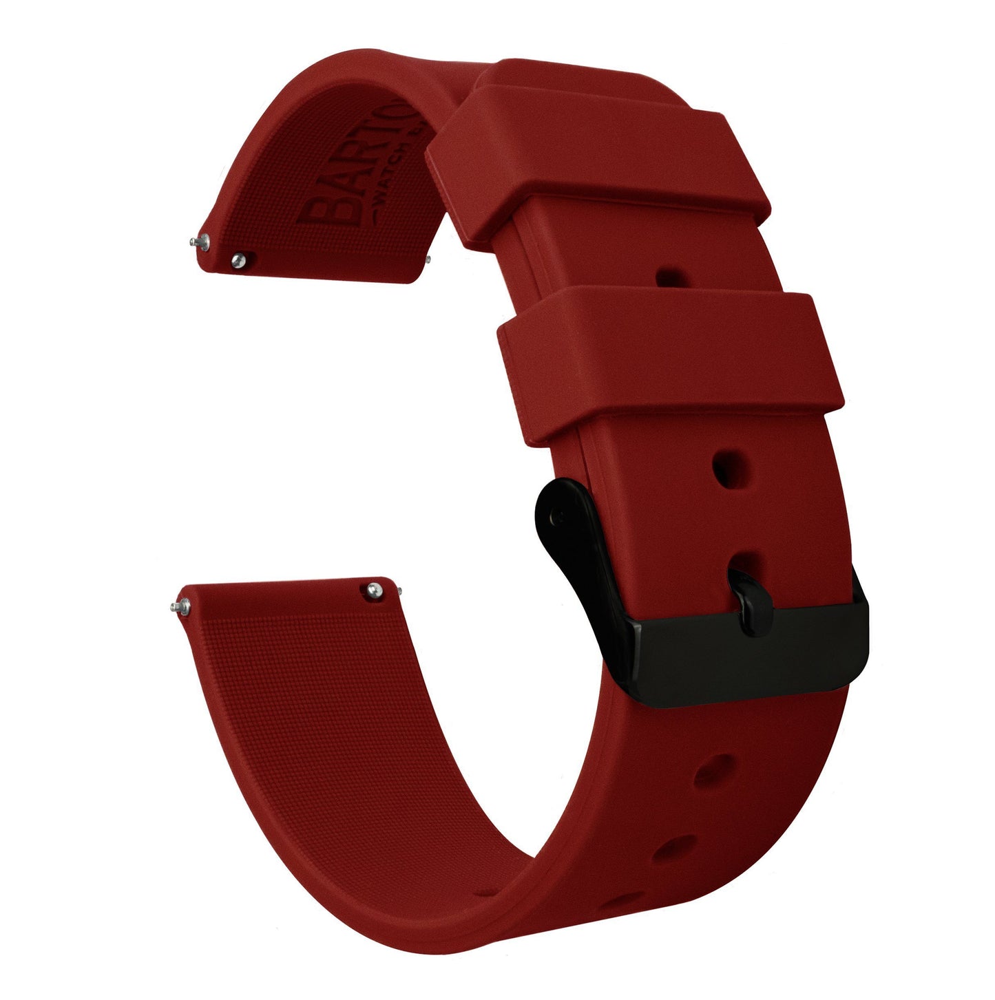 Samsung Galaxy Watch Active  | Silicone | Crimson Red - Barton Watch Bands
