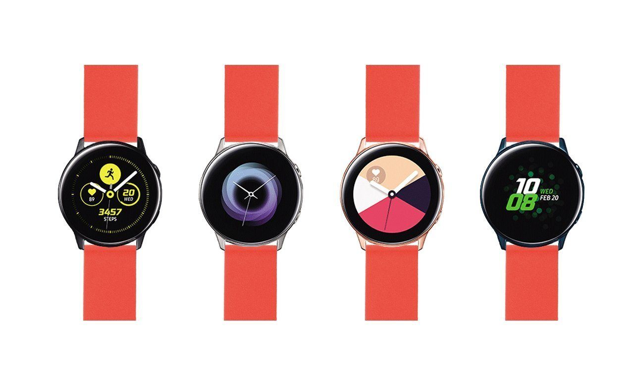 Samsung Galaxy Watch Active  | Silicone | Roarange - Barton Watch Bands