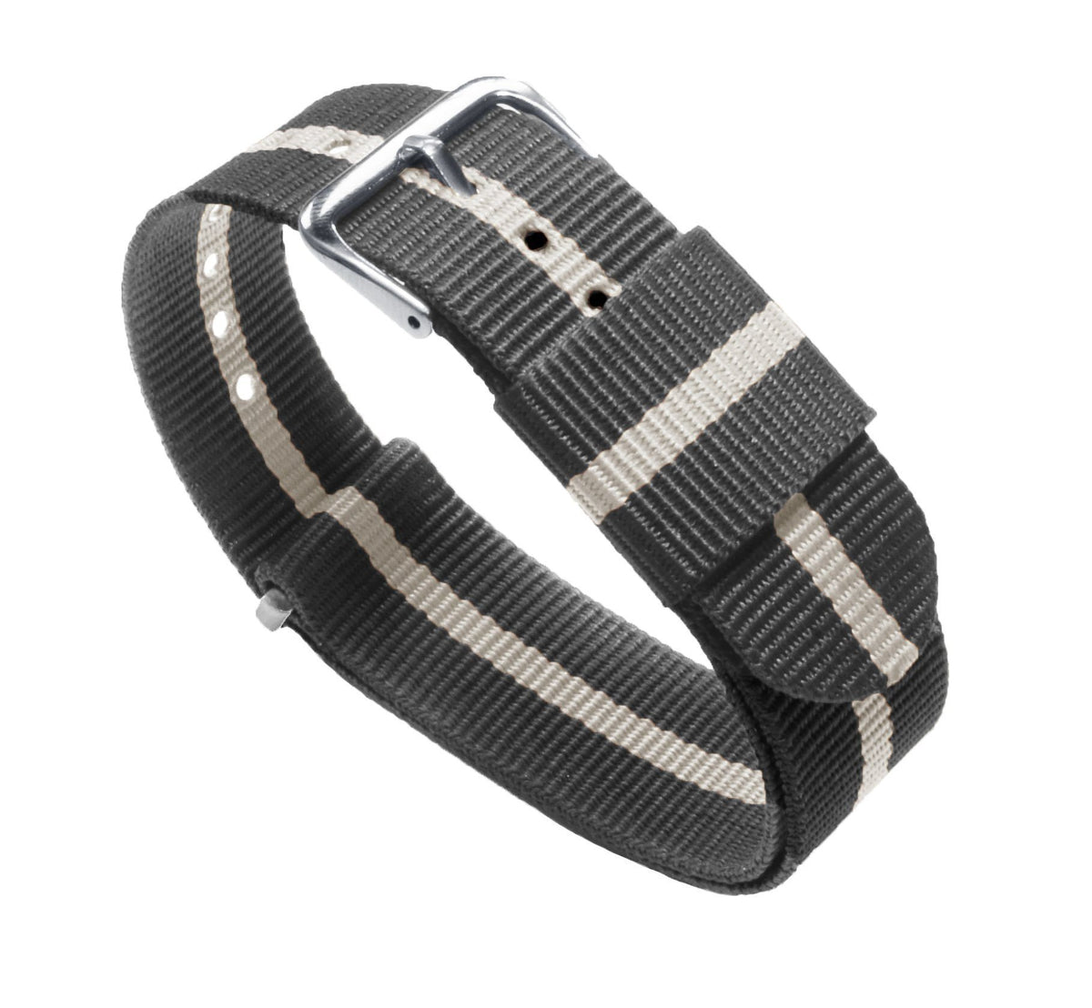Smoke Linen Grey Nylon NATO® style Band