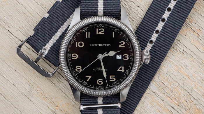 Smoke & Linen | Nylon NATO¨ style - Barton Watch Bands