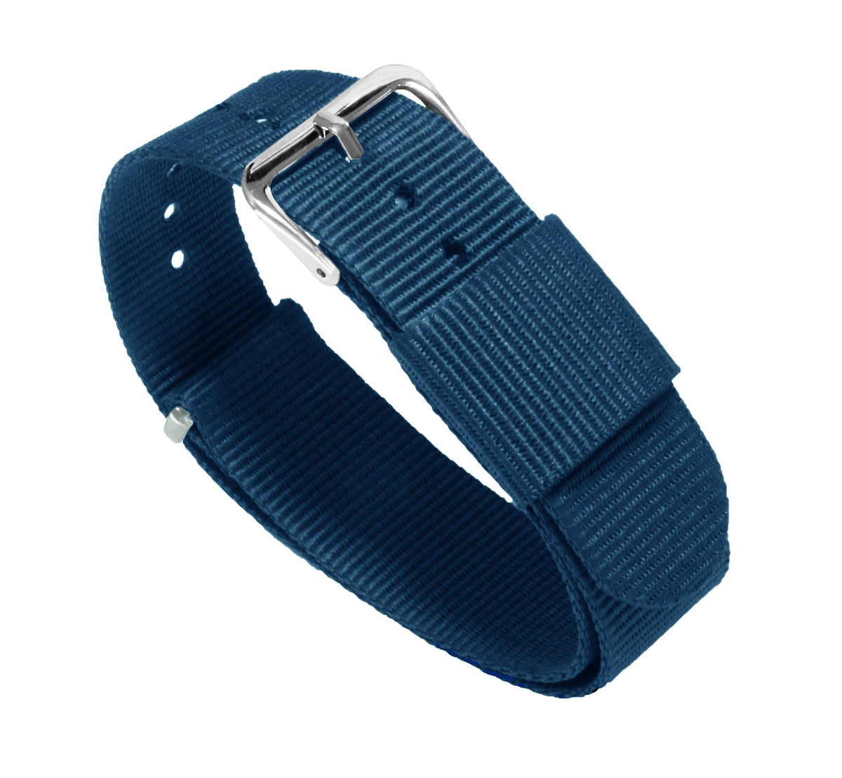 Steel Blue Nylon NATO® style Watch Band