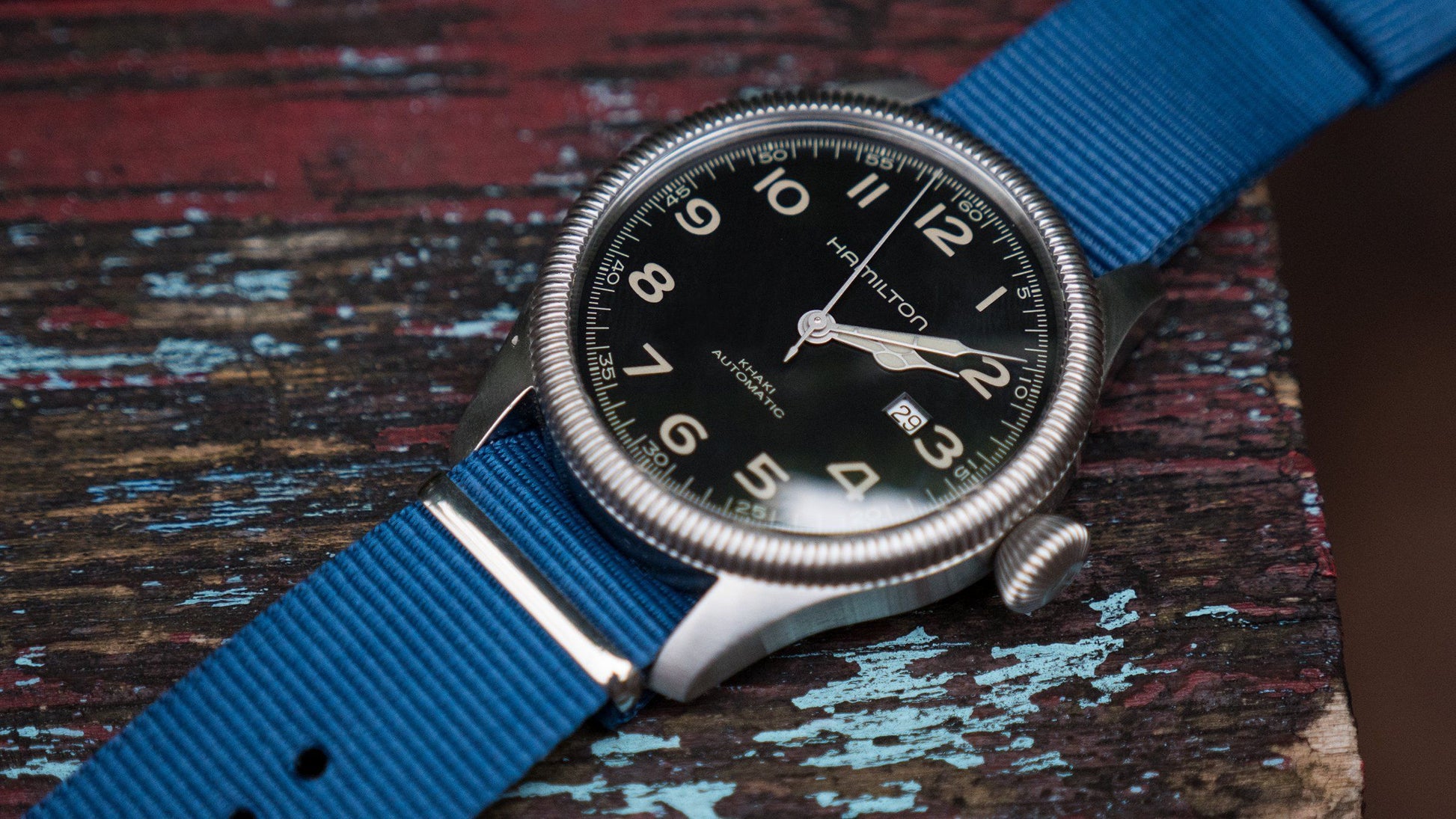 Steel Blue | Nylon NATO Style - Barton Watch Bands
