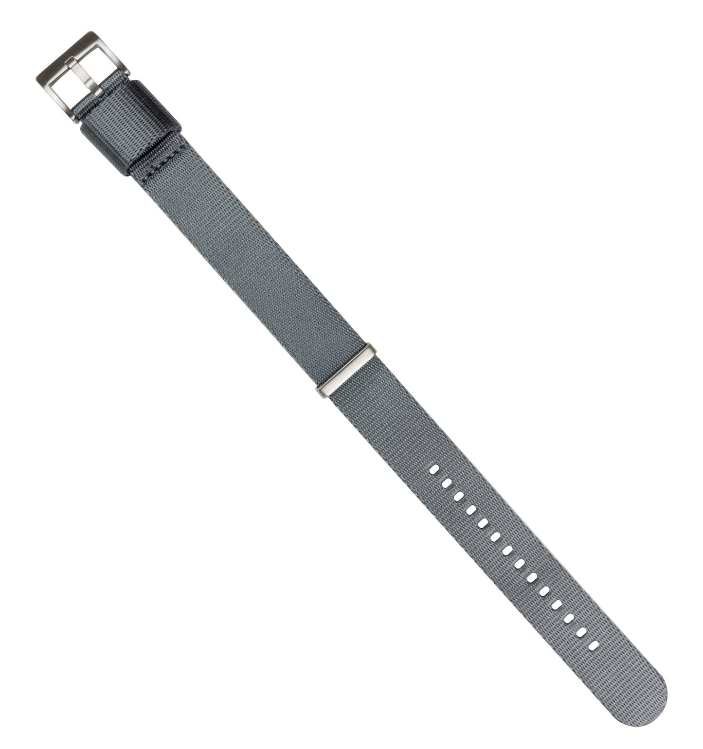 Steel Grey | Elite Nylon NATO Style - Barton Watch Bands