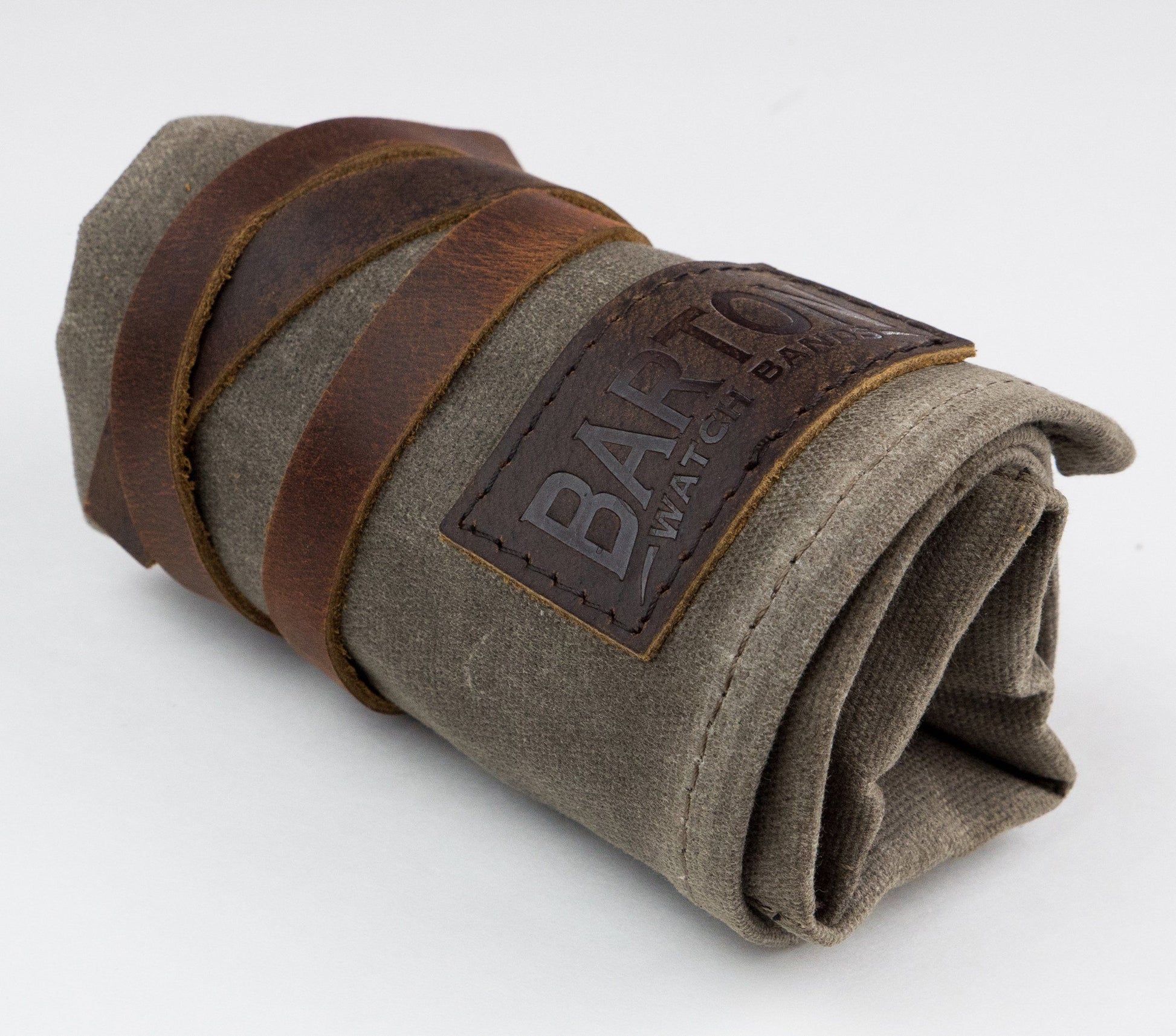 Watch Roll | Waxed Canvas - Barton Watch Bands