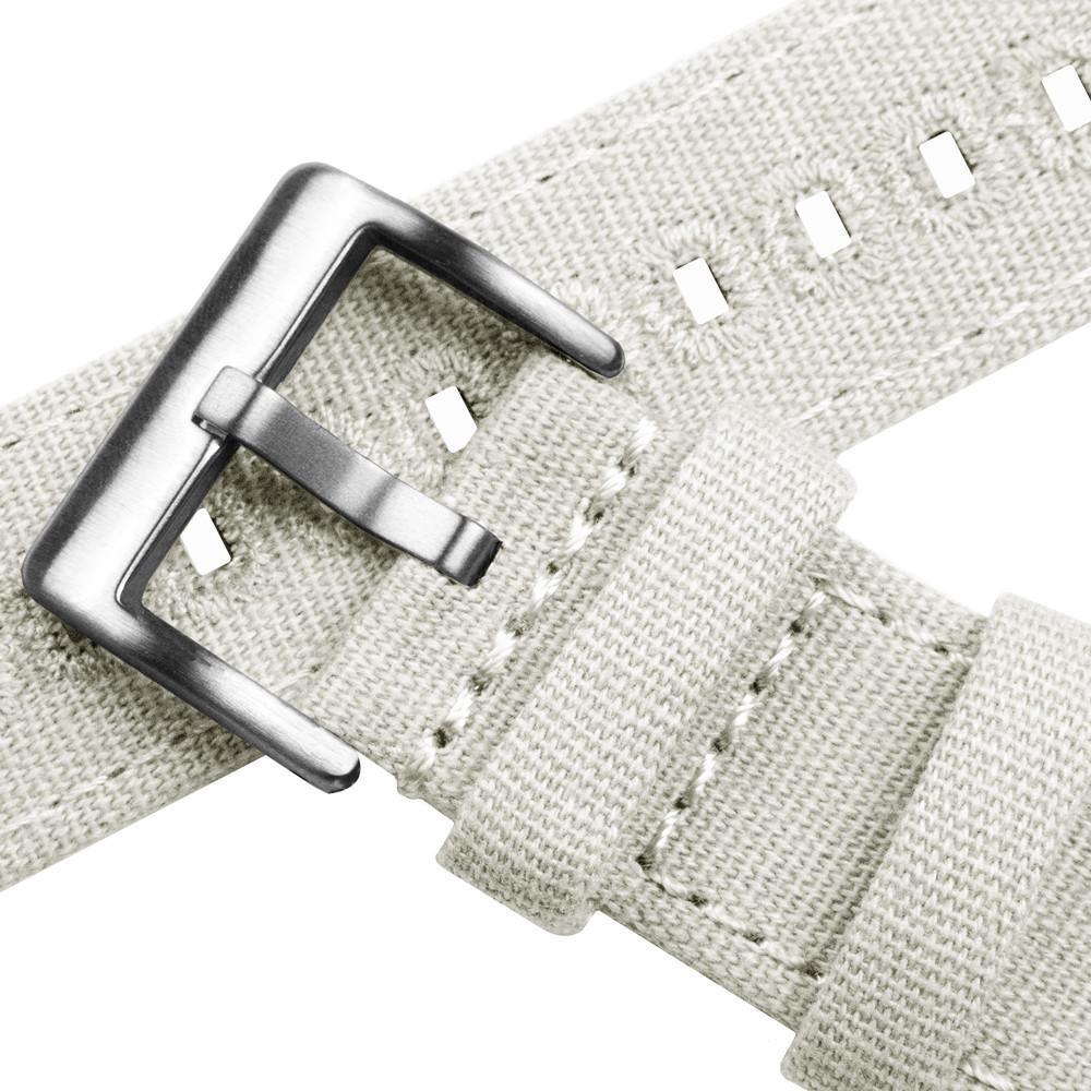 Zenwatch & Zenwatch 2 | Linen White Canvas - Barton Watch Bands