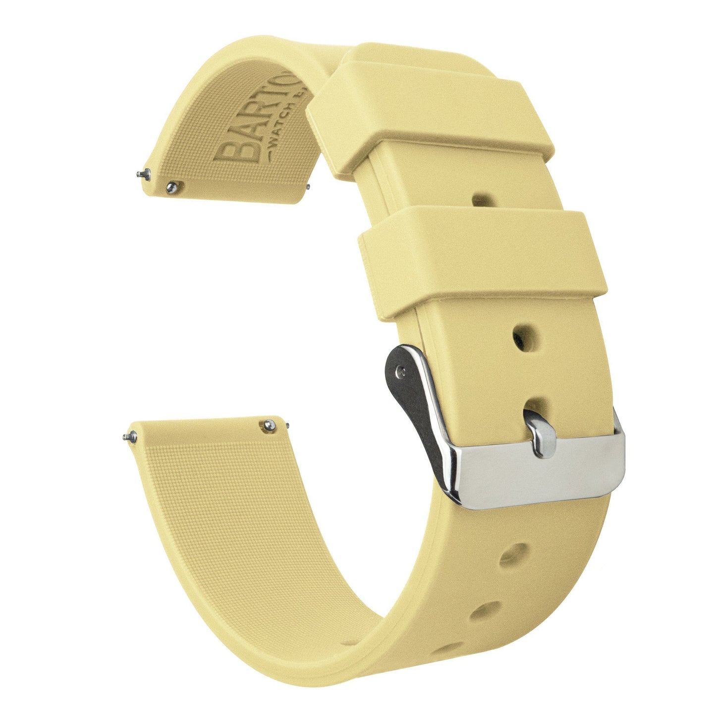 Zenwatch & Zenwatch 2  | Silicone | Happy Yellow - Barton Watch Bands
